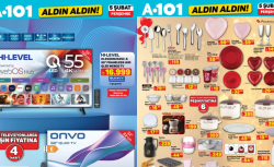 A101 “Aldın Aldın” indirimleri 5 Şubat’ta başlıyor: Teknolojiden araca, mutfaktan Sevgililer Günü’ne büyük fırsatlar